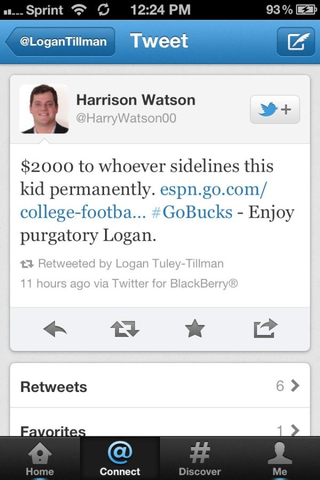 Illustration for article titled Ohio State Fans Continue To Scare Everyone On Twitter